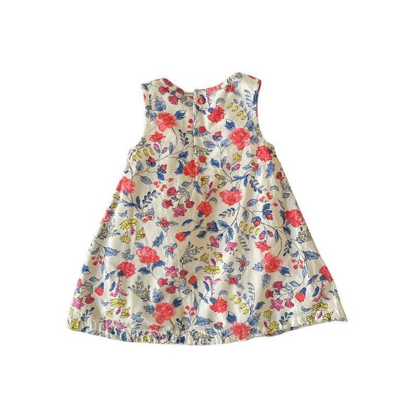 Joules Floral Dress 6-9m - Picture 4 of 4